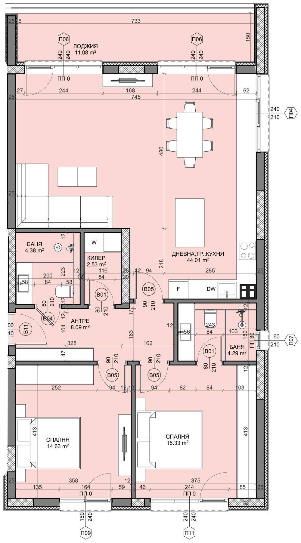 Apartment 218